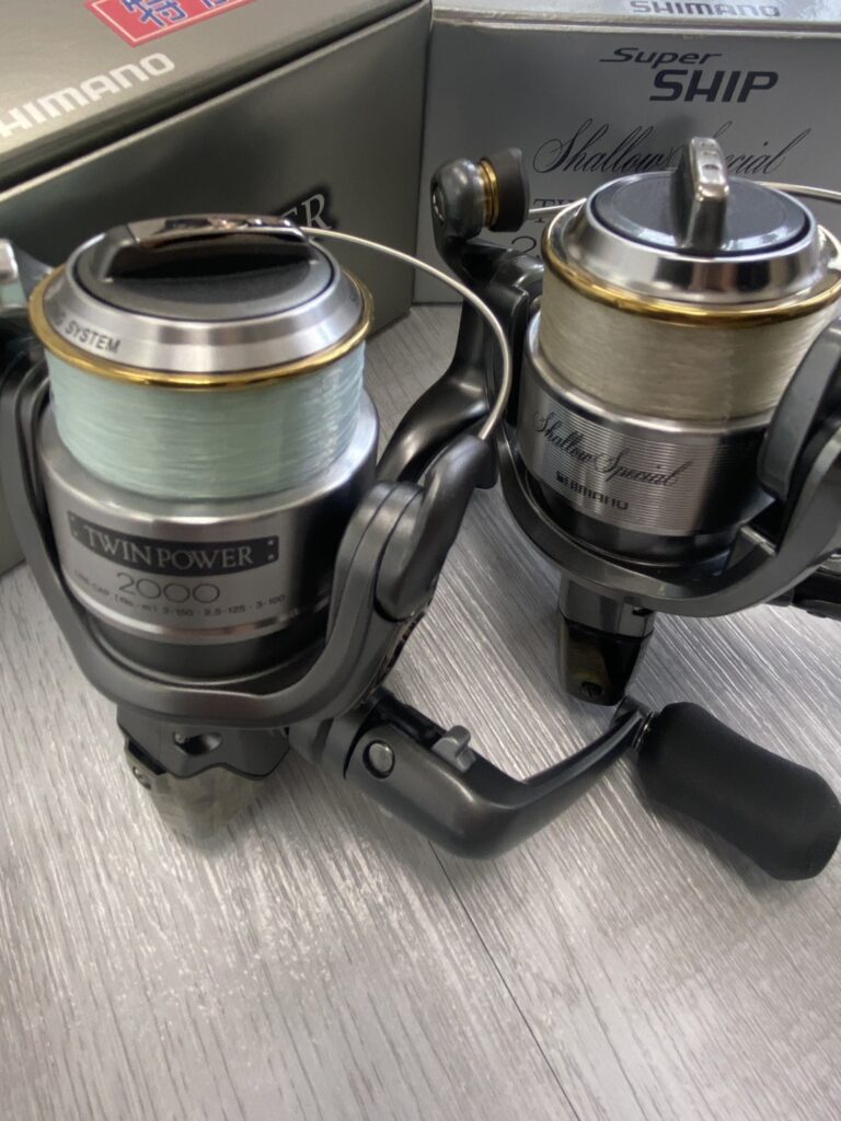 🎣【買取実績】埼玉県さいたま市のお客様からシマノ 98 ツインパワー 2500SD/シマノ 02 ツインパワー 2000を買取させて頂きました！