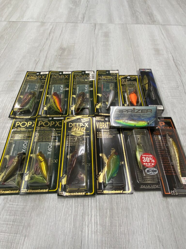 🎣【買取実績】埼玉県蕨市のお客様からセビル マジックスイマー/イマカツ リップライザー/メガバス ポップXなどを買取させて頂きました！