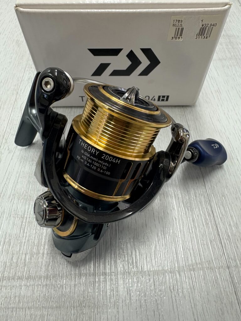 🎣【買取実績】埼玉県さいたま市のお客様からダイワ 17 セオリー 2004Hを買取させて頂きました！
