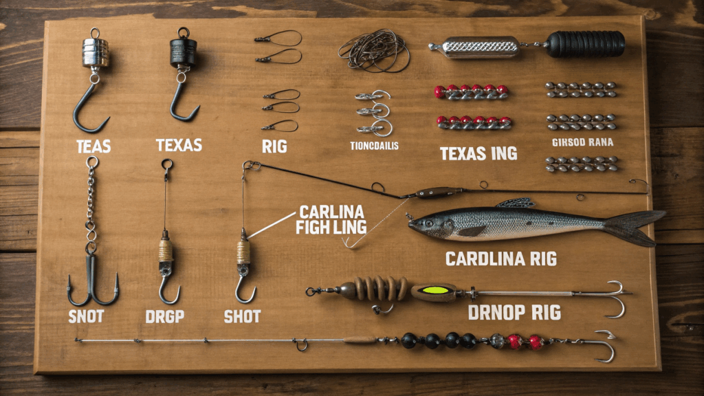 バス釣り仕掛け(リグ)完全ガイド！種類と使い分けの基本